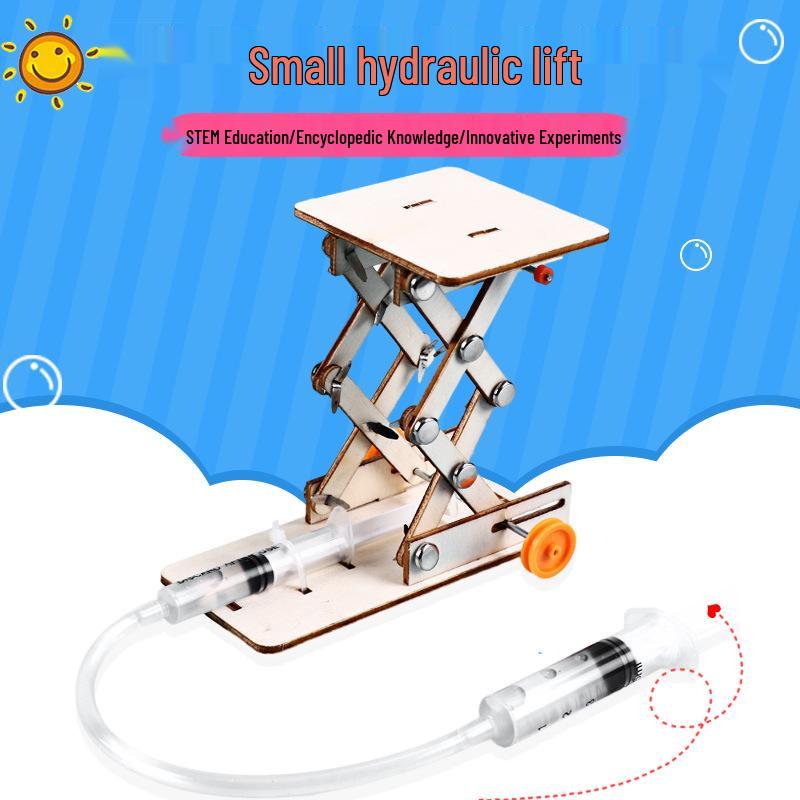 DIY Hydraulic Crane Model: Children s Science and Technology Toy 53653
