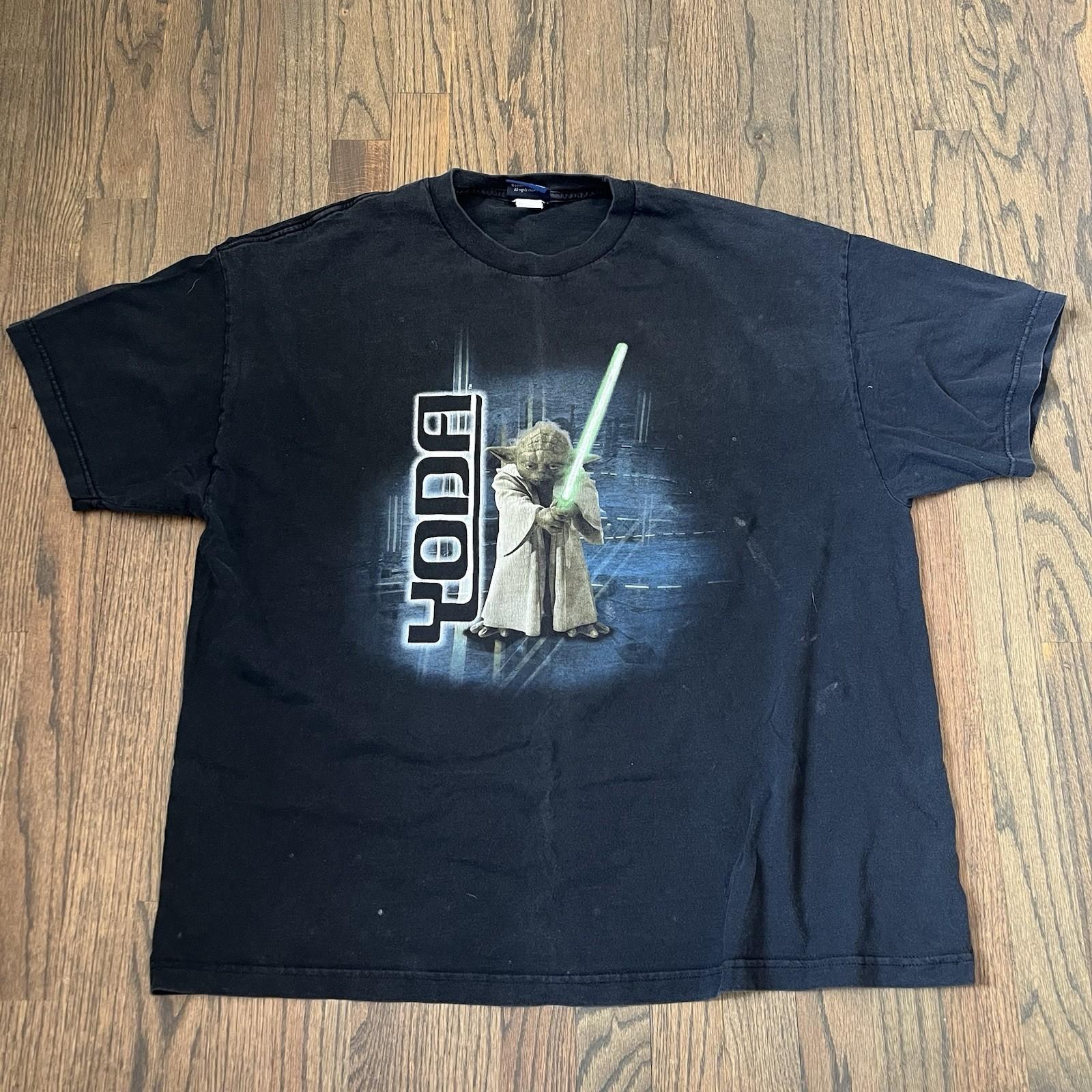 Vintage 2000s Yoda Star Wars Sz XXL Unisex T-Shirt XL
