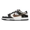 Nike Dunk Saint Deer Night Slip Resistant Abrasion Resistant Low top Skateboard Shoes Unisex Black Brown HF5441-100(Team773-)