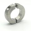 Collier de Serrage pour Arbre Type Divisé en Acier Inoxydable Ensemble de Serrage pour Roulement à Manchon Fixe Vis de Serrage Diamètre Intérieur de l'Arbre 3-100mm En Stock