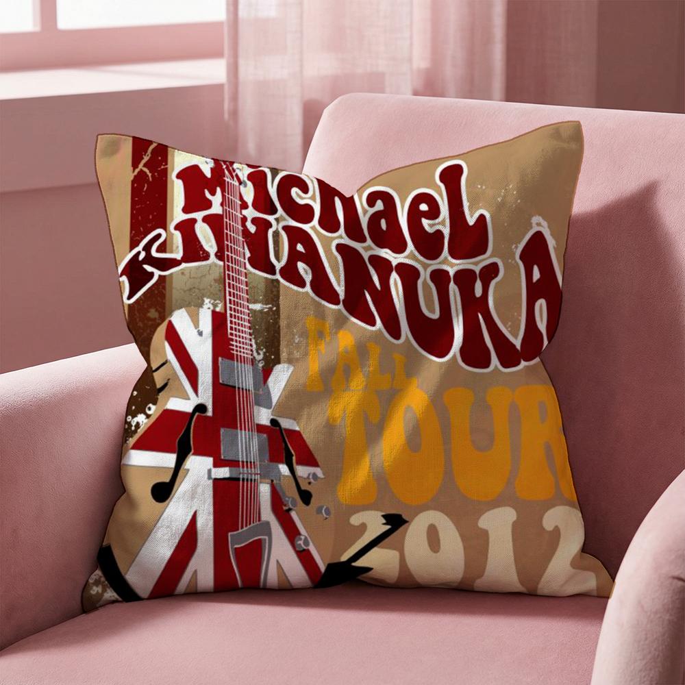 M-Michael K-Kiwanuka Cushion Cover Multi-Scene Pillow Cover for Home & Car - Reversible, Soft & Durable for Daily Use 30cmx30cm