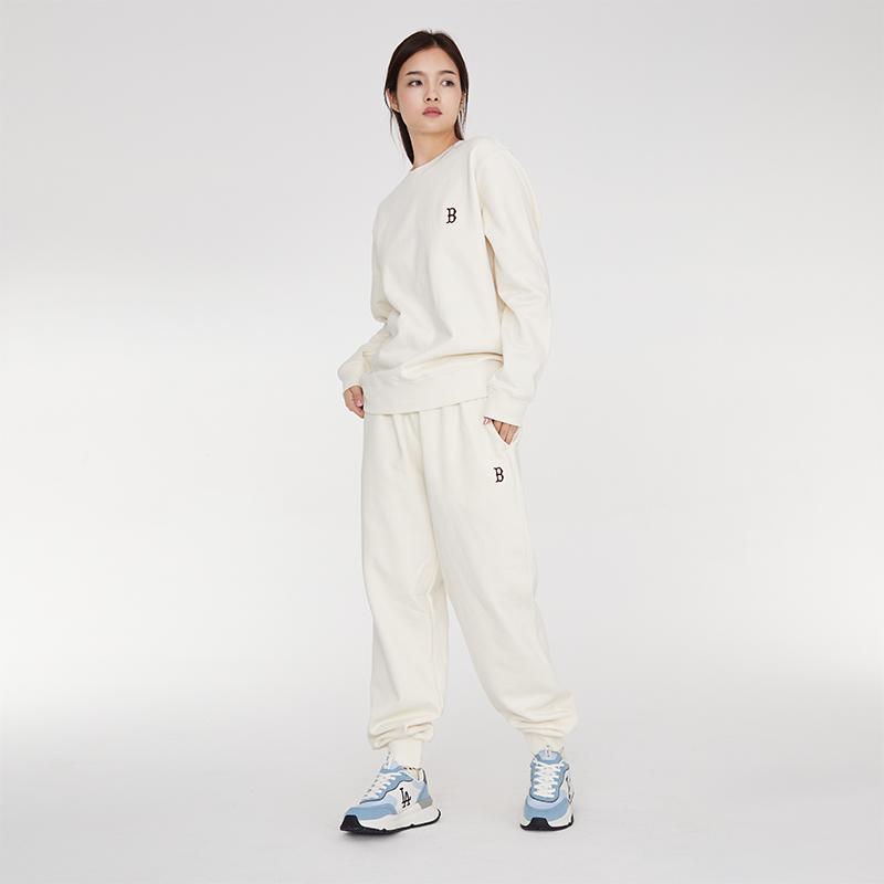 New MLB Chunky Runner Chunky Sneakers Unisex Low Top Sky Blue 3ASHCRS3N-07SBS