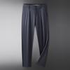 Dibinze Men's Plus Size Silk Blend Stretch Dress Pants