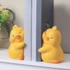 1 Pair Hug Duck Book End Cartoon Anti-slip Heavy Duty Resin Craft Home Office Desktop Book Stopper Holder Animal Ornament Figure Figurine Statue