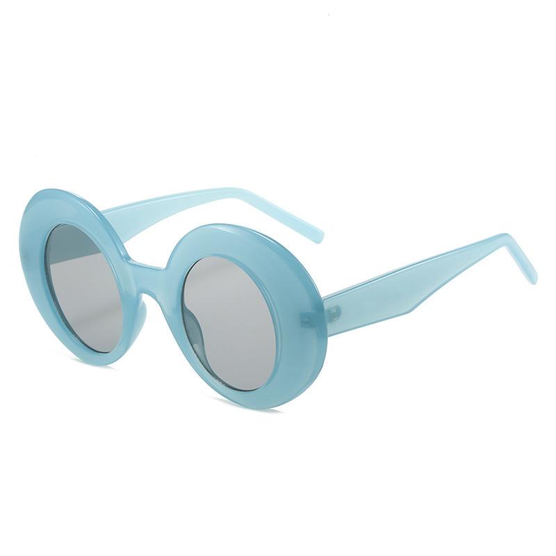 New Fashion Retro Women Sunglasses Luxury Oval Frame Sunshade UV400 Unisex Outdoor Glasses for Traveling, Driving, Parties