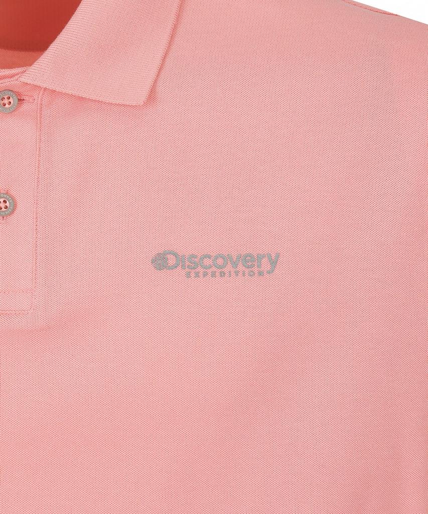 DISCOVERY EXPEDITION Men'S Freshvent Ted Soronakul Polo Shirt (Peach)