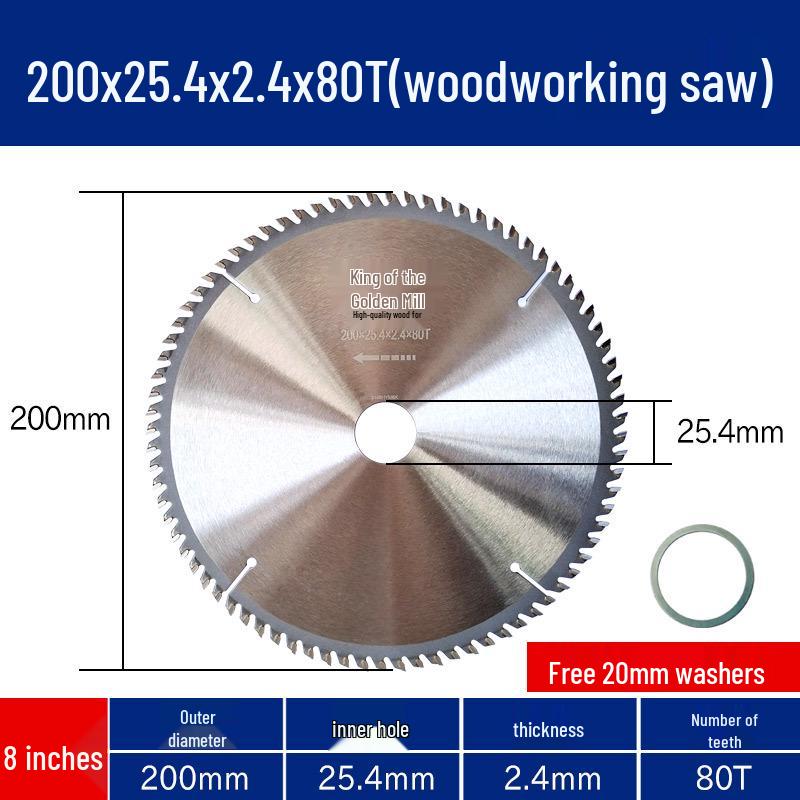 10-Inch Wood and Marble Diamond Saw Blade for Circular Saws