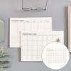 Monthly Calendar Pad Tear-Off Collections Sheets Tasks Scheduler Organizer for