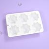 6 Cavities Multifuntional Baking Moulds Octagonal Shape Dessert Molds Cake Moulds Perfect for Hand-Making Dessert