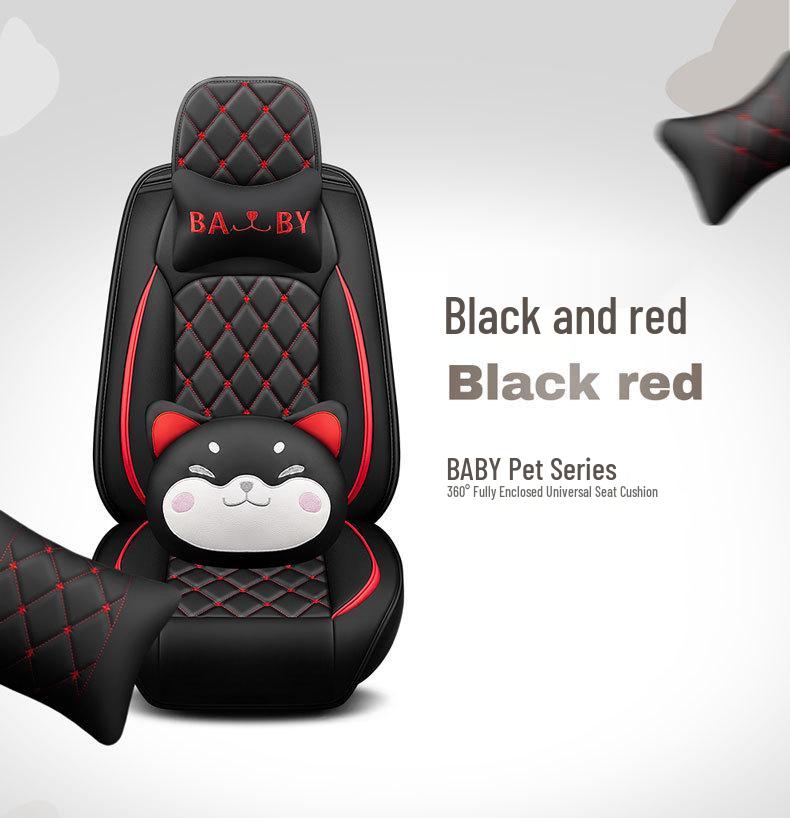 All-Season Rhombus Grid Universal Car Seat Cover