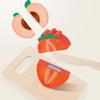 1 Set Play Food Simulation Kitchen Pretend Toy Wooden Children'S Puzzle Toys  Children Kids