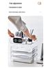 Transparent Desktop File Organizer and Document Storage Rack
