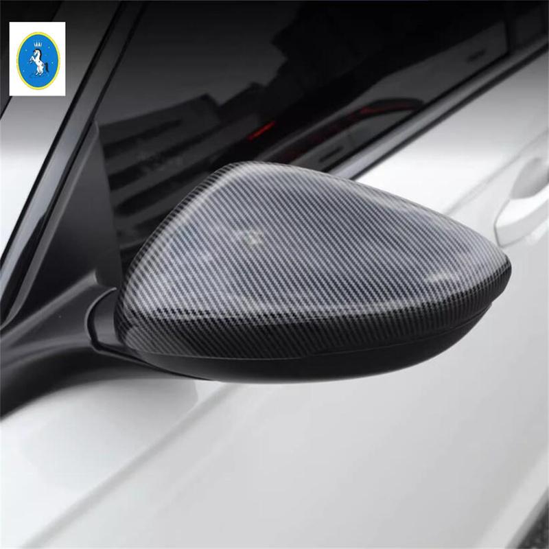 Car Styling Side Rearview Mirror Protect Decor Shell Cover Trim ABS Accessories For Honda Accord 2018 - 2025 Carbon Fiber Look