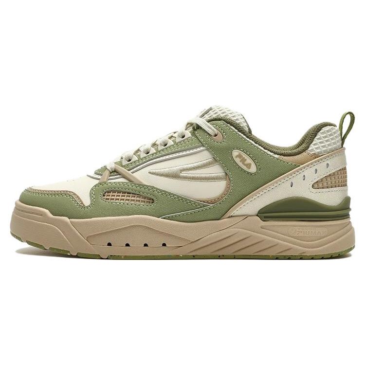 

Fila Slam Удобные Прочные Легкие Низкие Кеды для Скейтбординга Женские кроссовки Белый Зеленый F12W341208FWB 38.5