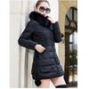 Down Jacket Women's Korean Version of The Slim Mid-length Women's Padded Jacket Padded Jacket