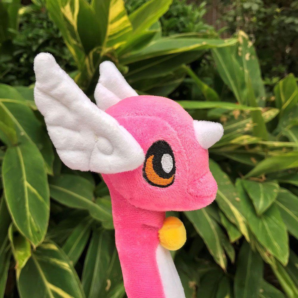 Rozkošná plyšová panenka Dragonair z Pokemon Center Měkká hračka 25 palců Perfektní vánoční dárek