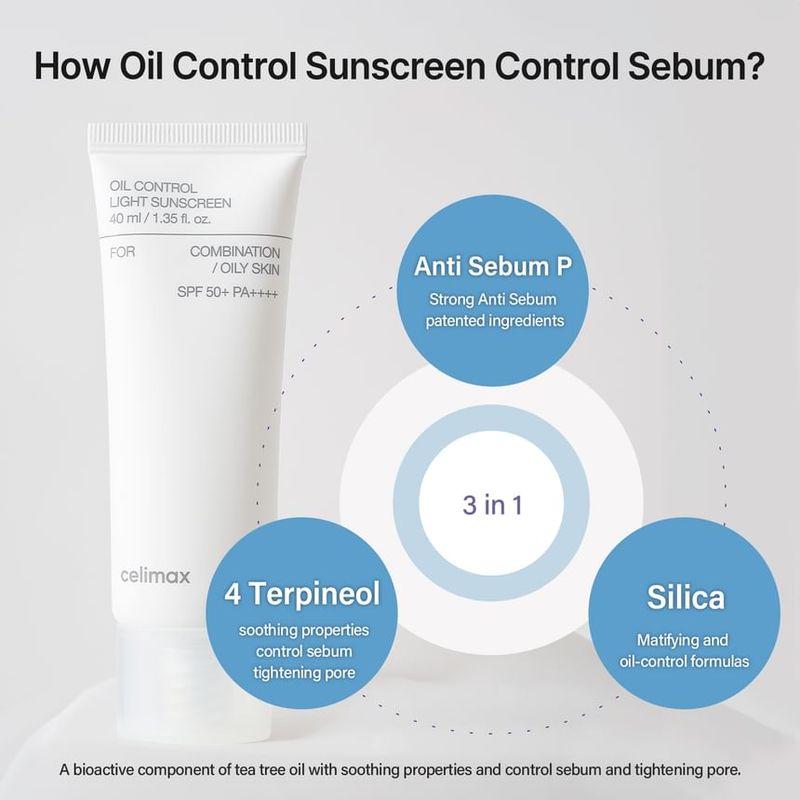 celimax - Oil Control Light Sunscreen
