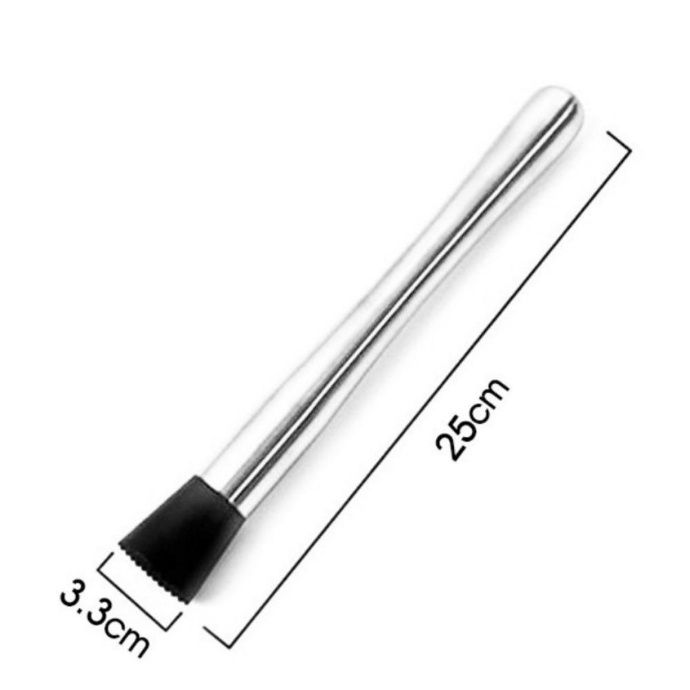 Crushing Crushed Ice Hammer Stainless Steel Popsicle Stick Tool Cocktail Muddler  Juice Muddling