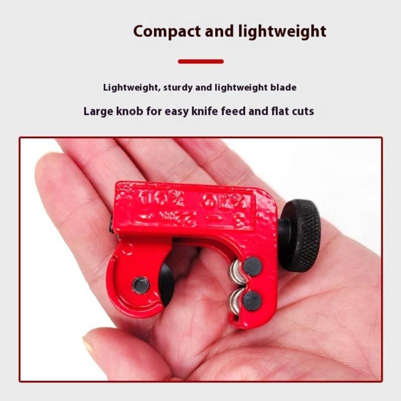 Professional Metal Pipe Cutting Tool Adjustable 3-22mm Stainless Steel Copper Tubing Cutter For Refrigerator Maintenance