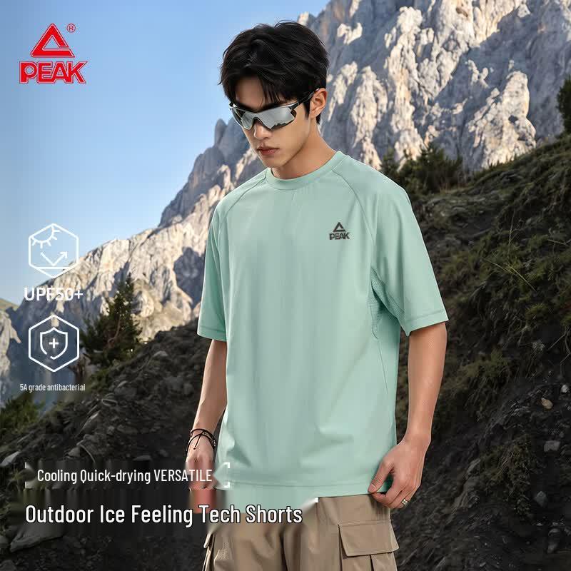 PEAK Outdoor Summer UPF50+ Cooling Quick-Dry T-Shirt L