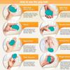 5pcs Oval Shape Elastic Hand Grip   Wrist Finger Strength Training Exercise