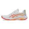 Asics Netburner Ballistic FF 4 Comfortable Versatile Durable Low-Top Training Shoes Women Sneaker White Orange Red 1052A083-101