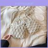 Stylish Mini Handbag For Girls Vintage Princess Woven Pearl Crossbody Purse