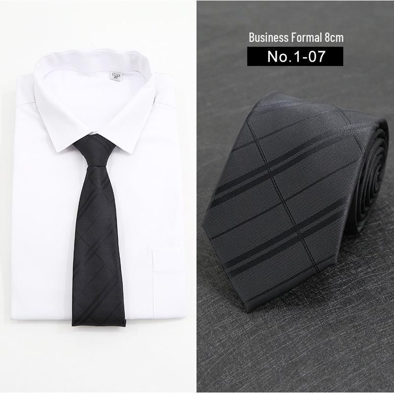 Men's Formal Business Casual Solid or Striped Tie