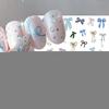 3D Ribbon Cute Silk Bowknot Nail Art Stickers Siders Self-Adhesive Kawaii Nail Decals Decoration DIY Manicure Accessories