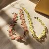 Practical Adjustable Length Lace Choker Necklace with Elegant Designs Flower Pattern for Romance Stylish Outfits