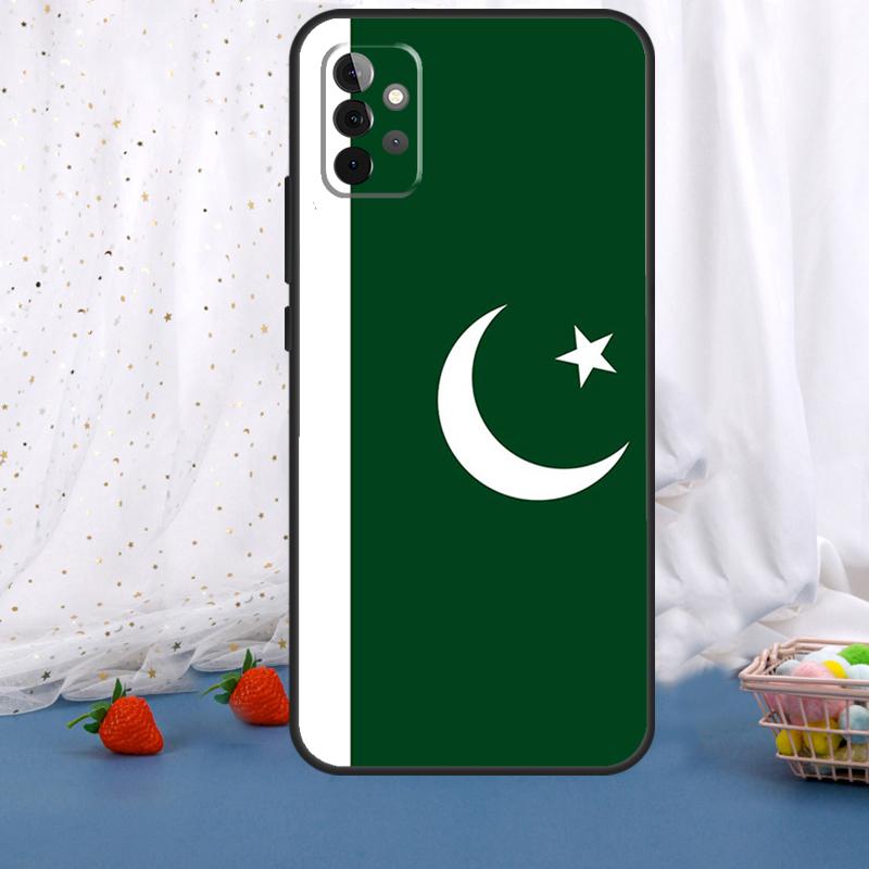 Pakistan Flag For Samsung Galaxy A36 A26 A16 A05 A06 A54 A34 A14 A22 A32 A52 A55 A35 A15 A53 A13 A56 Case
