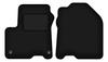 Black Front Floor Mats For: Hyundai Kona EV / Electric Crossover (2017-)