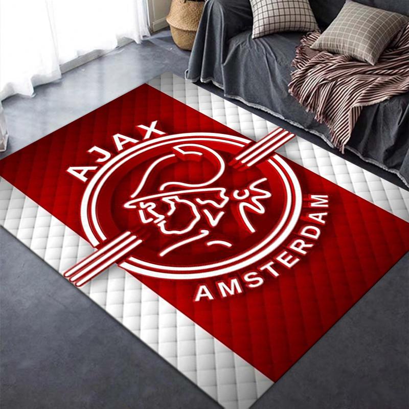 Nuovo Tappeto Ajax Amsterdam 2025 per Soggiorno Camera da Letto Casa Decorazione Divano, Tappetino Antiscivolo per Giochi Bambini07