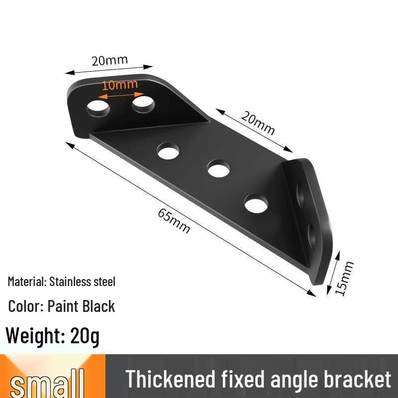 

Треугольный кронштейн из нержавеющей стали - Угловая опора 90° для шкафов