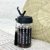 Style Calligraphy Water Cup With Sealing Leakproof Design For Office And Travel Use