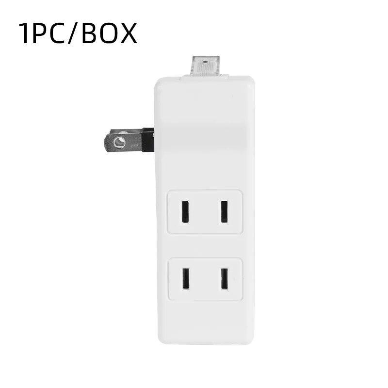 

15A1500W Plug Safety Switch Controllable Socket One To Four Plug Travel Travel Work From Home Portable Socket Rubber Wood Japan Plug білий
