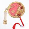 Handheld Bride Group Fan Hand Embroidered Fan  for Bride Wedding Xiuhe Dress Hanfu Accessory