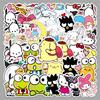51 Sanrio Cartoon Stickers: Pompompurin, Pochacco, Kuromi & Guka for Computer & Phone Cases
