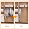 Foldable Clothes Vacuum Compression Bag Hang Hook Vacuum Seal Storage Bag  Clothes