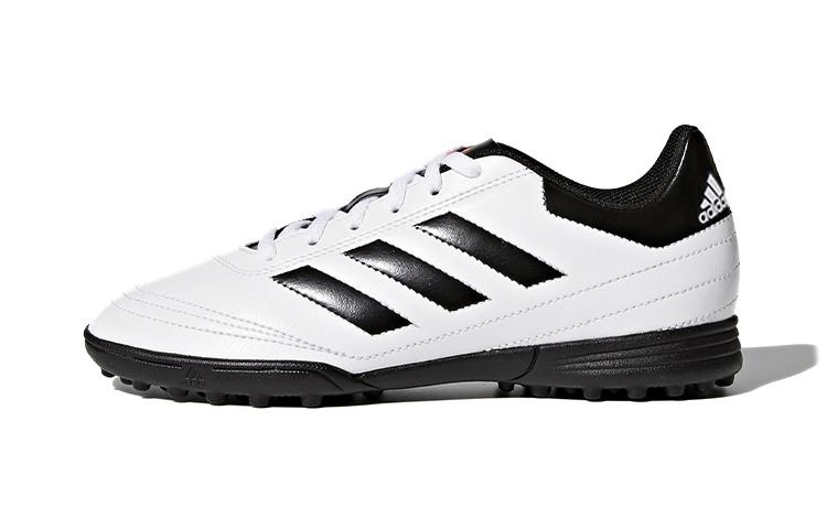 

Adidas VI TF Comfortable Round Toe Cushioning, Wear Resistant Low top Soccer Shoes Black White Kids AQ4305 28.5