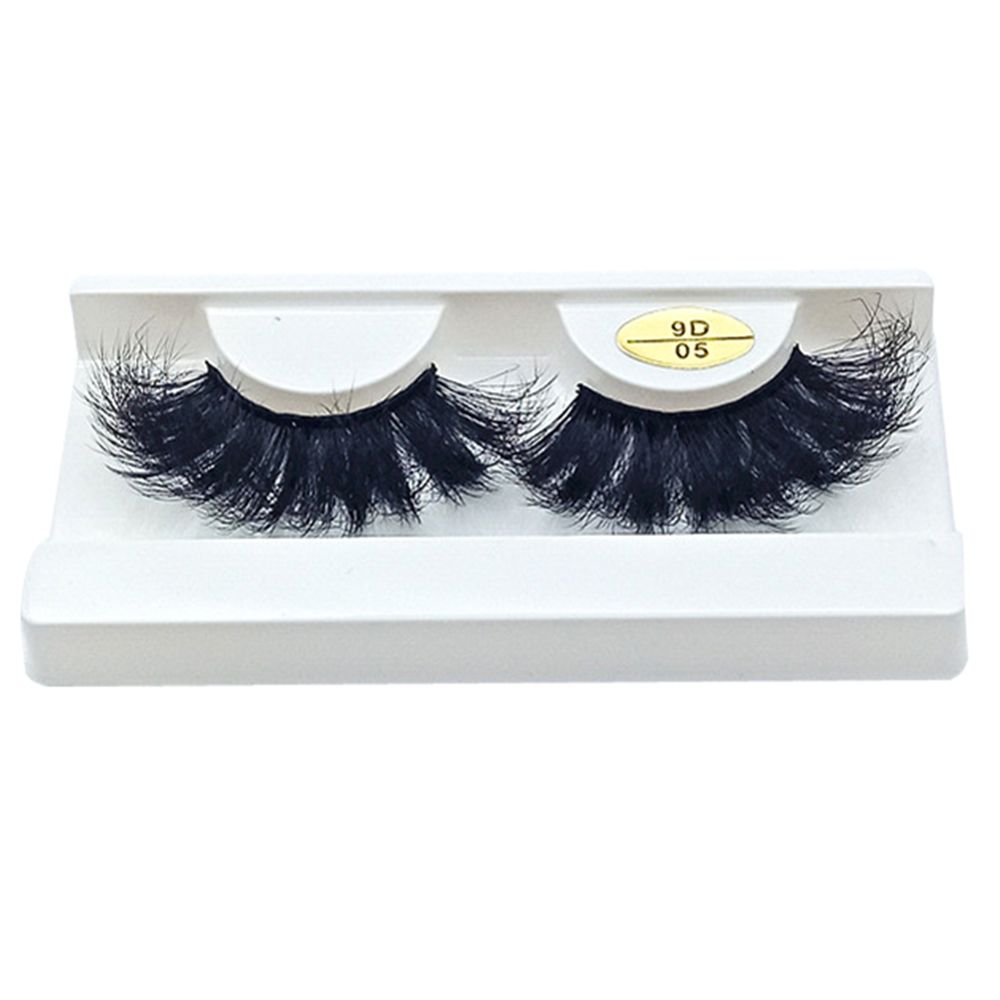 Craft Messy Fluffy Extension False Eyelashes Wispy Fluffy Eye Lashes 9D Faux Mink Eyelashes