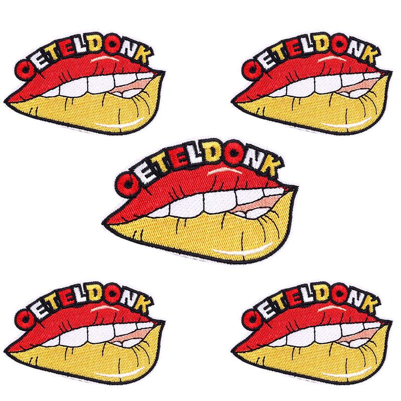 10pcs Wholesale Netherland Carnival Oeteldonk Emblem Patch Embroidered Patches For Clothes Iron On Patches For Clothing Sew 