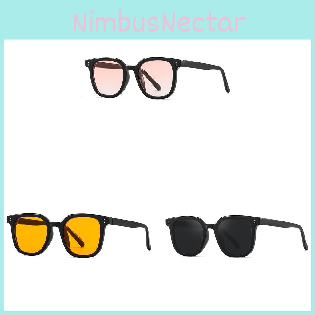 Fashion Black Frame Polarized Sunglasses For Street Style And Parties