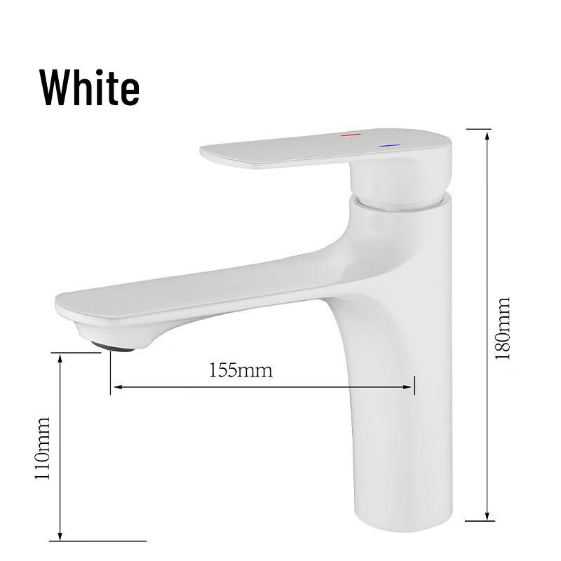 MDNG Single-Hole Hot & Cold Swivel Basin Faucet