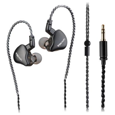 TinHiFi C1 Wired HiFi Music Gaming 10mm DLC Composite Dual Magnetic Circuit Comfortable for No Microphone Earphones, Sound, & Compatible, Diaphragm,