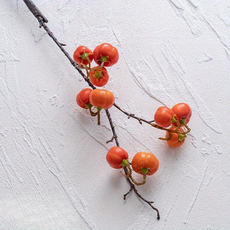 1Pc Simulated Small Pumpkin Bouquet, for Outdoor Patio Garden Wedding Decoration