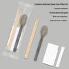 Banli Premium Disposable Cutlery 4-Piece Set