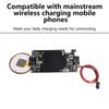 DC 10-24V 20W Car Wireless Charger Electric Vehicle Modification Mobile Wireless Charging Module with Temp Control Protection