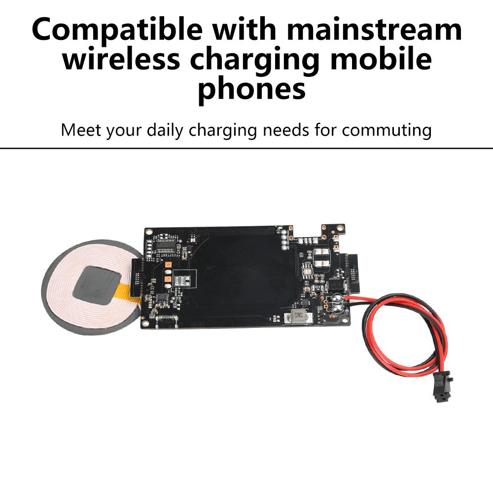 DC 10-24V 20W Car Wireless Charger Electric Vehicle Modification Mobile Wireless Charging Module with Temp Control Protection