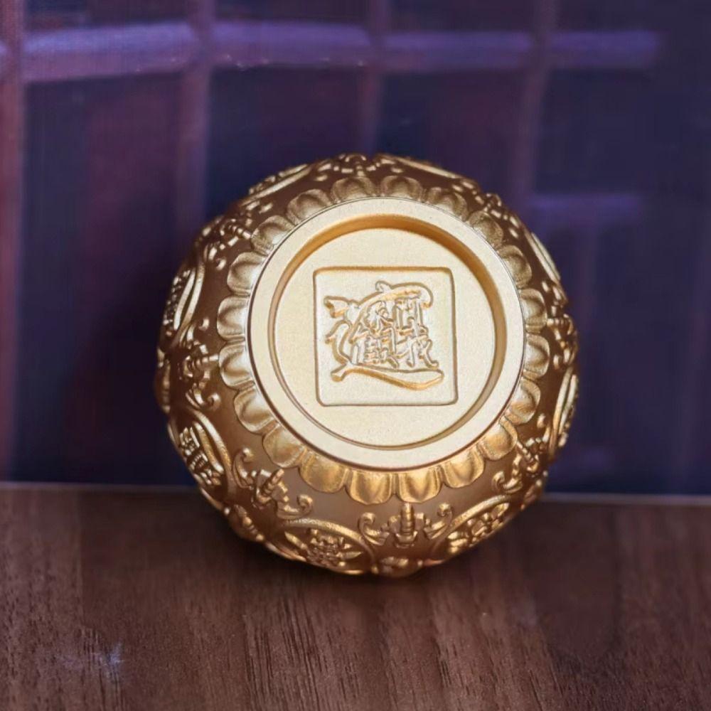 Zinc Zinc Alloy Gold Ingot Ornaments Crafts Auspicious Ornaments Cornucopia Ornaments  Jewelry Storage